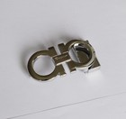 Salvatore Ferragamo Silver Gancini Belt Buckle - Fits Belt Width 1 38 