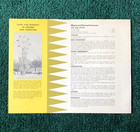 1966  Allan Herschell Sky Wheel Leaflet Carnival Amusement Ride Brochure Ferris