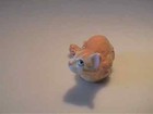 Vintage Hagen Renaker Miniature Orange Tabby Cat