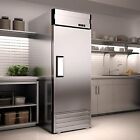 27  Stainless Steel Single Door True Smart Commercial Freezer 23 Cu ft 3 Shelves