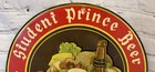 Vintage Student Prince Beer Sign Ludlow Mfg Co Cincinnati Oh Metal 1930 s 