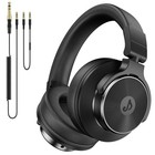 Over-ear Dj Headphones Studio Monitor Mixing Stereo Headsets 50mm Drivers 1 4  J