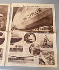 Ny Times 1928 -1929 Graf Zeppelin Newspaper Photos Flying Over Philadelphia