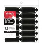 Foam Hair Rollers 7 8 Inch Medium 12 Count Soft Sponge Curlers Heatless