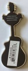 2018 Hard Rock Cafe New York Magnet 3d Retro Woodgrain Guitar