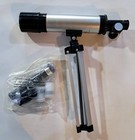 360 50mm Refractive Astronomical Telescope Tripod Monocula Space Scope Refractor