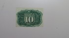 1863 10 Cent Fractional Currency  George Washington