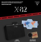 K-pop 82major 2nd Mini Album X-82 Cd p book 2p Card film sticker poster on Pack 