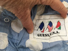 Vintage Guess 1989 Georges Marciano Baby Boy Bloomers 12m Light Stain Cotton