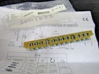      new Eb12 Erico Earthing   Neutral-grounding Busbar Brass 12 Connections 568610