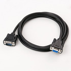 2m Db9 Rs232 Serial Cable Male To Female 9 Pin Null Modem Extension