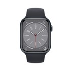 Apple Watch Series 8 Gps 45mm Midnight Aluminum Case With Midnight Sport Band   