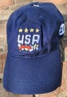 Round21 Usa Team Cap Uswnt Official Players Association Navy Hat Adjustable New