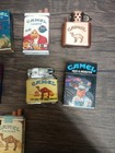 Vintage Camel Cigarettes joe Camel Lighter Lot Of 9 Tobacco Advertising