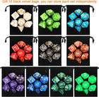 70 Pcs Polyhedral Dice Set For Dungeons And Dragons - 10 Complete 7-dice Sets Wi