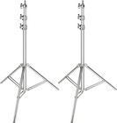 Neewer 2pcs Light Stand Kit  79  200cm Stainless Steel Heavy Duty Tripod Stand -