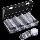 60pcs Direct Fit Airtight 40 6mm American Silver Eagle 1oz Coin Holders Capsules