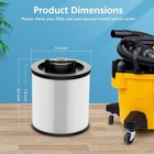 2 Pack Dxvc6910 Cartridge Filter Replacement For Dewalt Vacuum Cleaner Dxv10sa