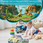 Thick Paper Large Dinosaur Puzzle 70 Pcs Puzzle Jigsaw Educational Toy For Kids