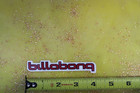 Billabong Surf Surfboards Australia Clear Red Logo B5 Vintage Surfing Sticker