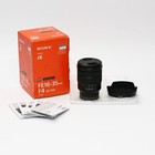 Sony Vario-tessar T  Fe 16-35mm F 4 Za Oss Lens - Open Box