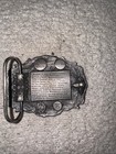 1986 Vintage Championship Wrestling Belt Buckle
