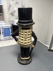 Vintage Planters Mr  Peanut Cast Iron Coin Bank Figurine - Antique Finish Decor