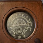 1939 Admiral Am-482 Vintage Art Deco Wood Vacuum Tube Radio - Working