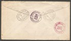 India 1937 Myrtle Bank Hotel Advertising First Day Cover Registered Kingston