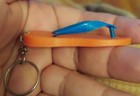 Vintage Slipper Key Chain C143 