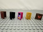 Lot Of 5 Random Lego Books Black 4597644 Pink 4243784 Brown 4221595