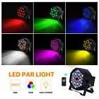 4pack 36 Led Rgb Stage Lighting Par Light Dmx Beam Party Dj Disco Lights