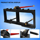 49  Tractor Hay Spear Skid Steer Loader Quick Attach For Bobcat Tractor 3000 Lbs