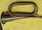 Vintage Brass Bugle  Antique  Possible Military