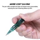 5 10pcs Ballpoint Cartridge Tattoo Practice Needles For Beginners And Training