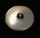 Scarce Antique Handkerchief Corner Button Horseshoe Object Pictorial