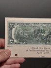 1976 Bicentennial First Day Of Issue Two Dollar Bill