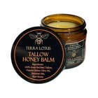 New Terra Lotus Organic Beef Tallow Balm Raw Honey Citrus Moisturizing Cream