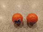 2 Vintage 76 Soccer Antenna Balls - 8o s  nos  Celebrate World Cup  