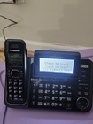 Panasonic Kx-tg9541 2-line Cordless Phone With Link-to-cell Tested Works 