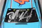 Bubba Wallace 2017 Autograph Elite  43 Pocono 1st Start Raced Smithfield Ford 