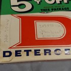 Vintage White King Soap Powder 1933 Large Size 1 Lb 6 Oz Open Box For Display