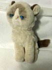 Vintage Gund  Grumpy Cat  6-1 2  Plush Stuffed Animal  Siamese Cat  Blue Eyes