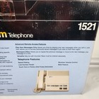 At t Remote Answering System Telephone Model 1521 White - New In Open Box