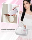 Cartoon Carrying Case For Nintendo Switch 2025 Storage Bag Silver Hard Shell Kty
