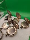 Antique  Gents Pocket Watch Case lot    2  6 Pieces 