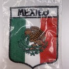 Mexico Flag Embroidered Sew On Patch Mexican Eagle And Snake National Emblem