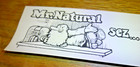 Original Vintage 70 s Bumper Sticker Mr  Natural Sez Up Yours Robert Crumb Humor