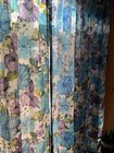 Vintage Mid Century Flower Power Curtains 
