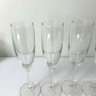 Angry Orchard Hard Cider Flute Glass Cider House Set Of 4 Stemmed Embossed